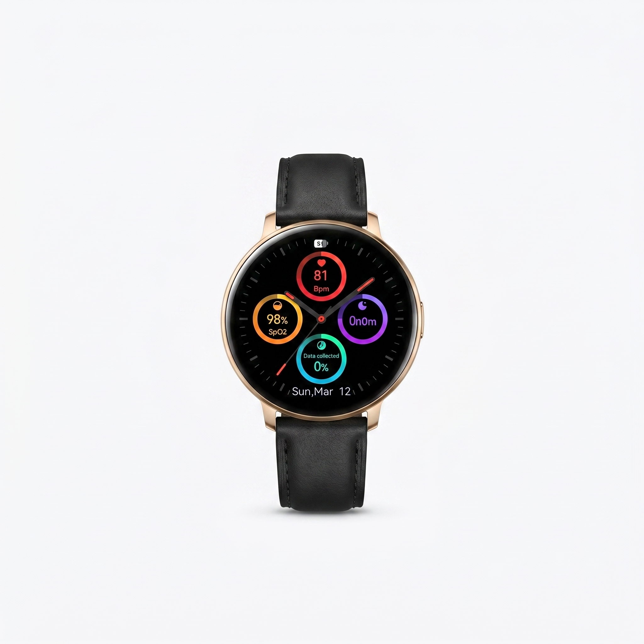 Watch2Care Vital 智能手表（玫瑰金表壳）- Spirit Bundle